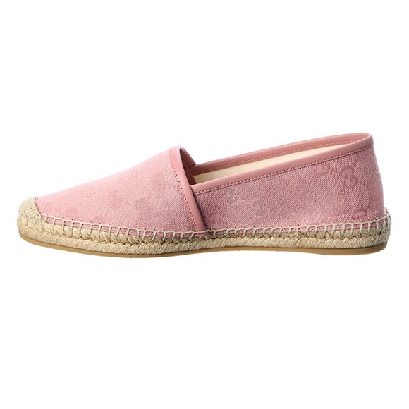 GG Canvas & Leather Espadrille comes with/original GUCCI BOX - Picture 2 of 7